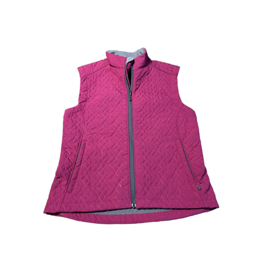 MEC Mountain Equipment Co-op Sleeveless Vest, Dark Pink, Size Medium